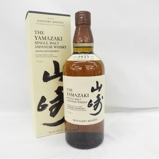 山崎 NV シングルモルトの買取参考画像